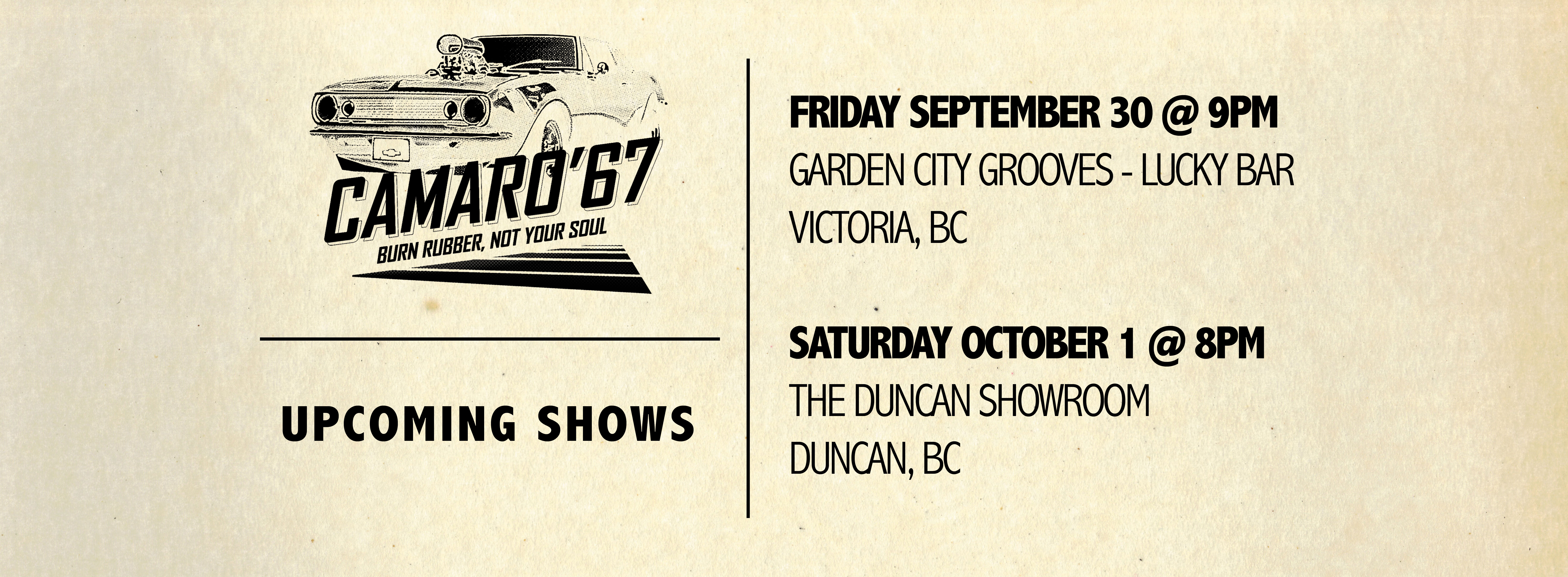 Vancouver Island Shows